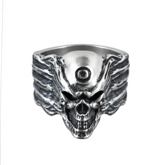 Skull Eye Ridge Ring | art07