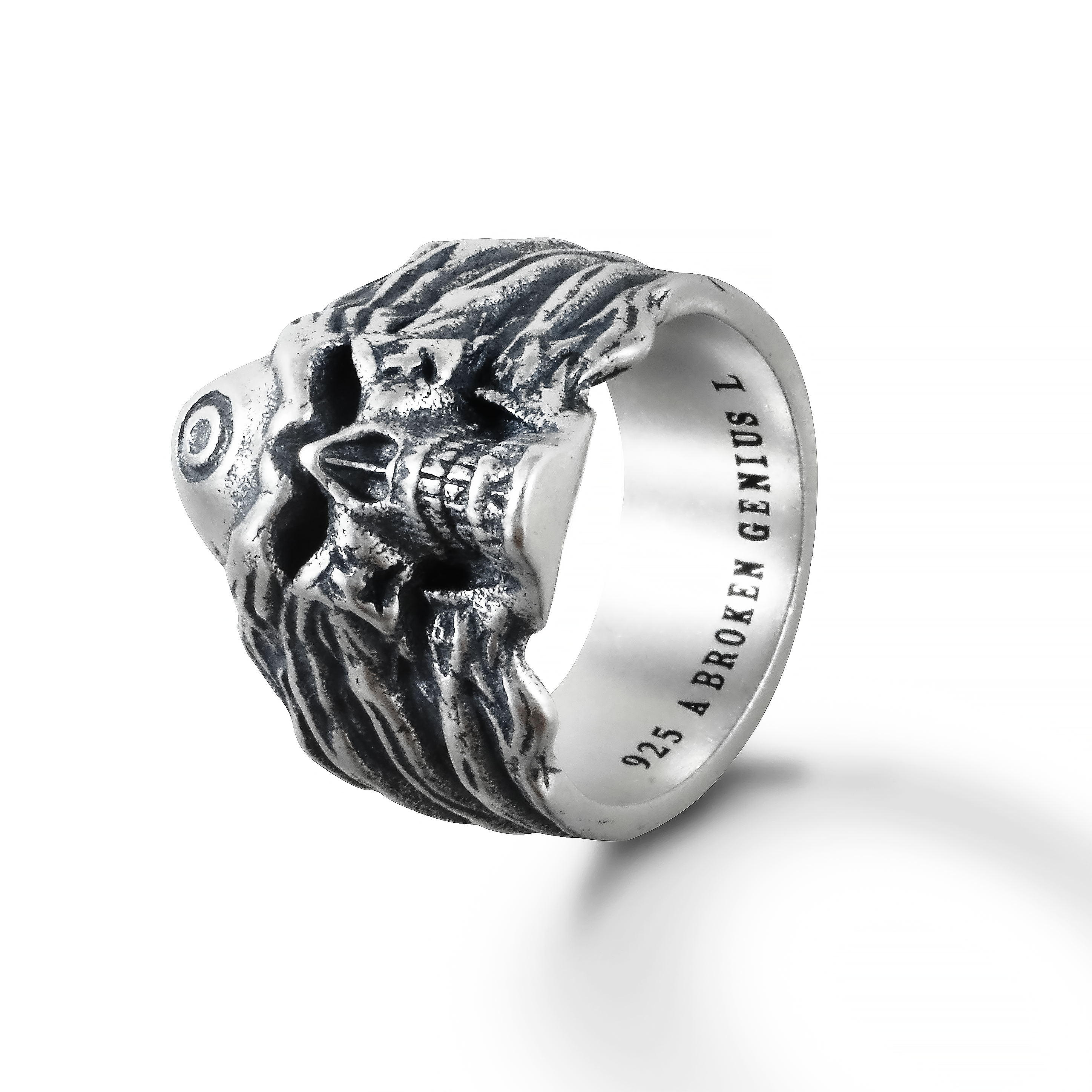 Skull Eye Ridge Ring | art07